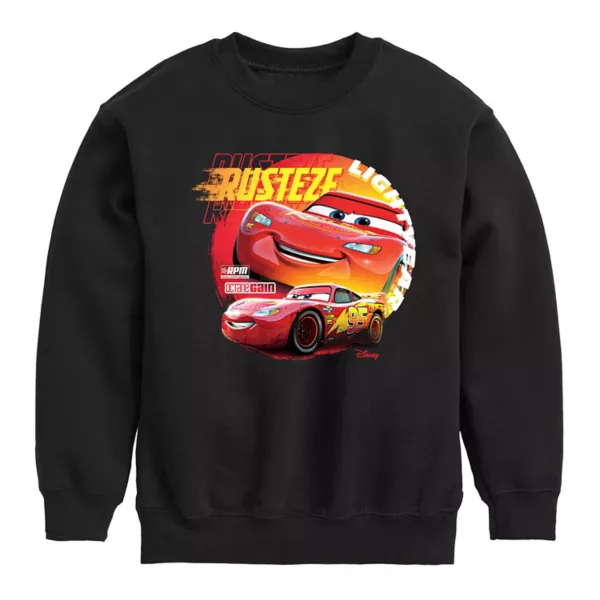 Флисовая толстовка Rusteze с Lightning McQueen для мальчиков 8-20 лет Disney / Pixar, черный
Флисовая толстовка Rusteze с Lightning McQueen для мальчиков 8-20 лет Disney / Pixar, черный