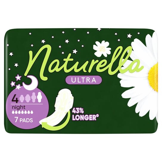 Прокладки гигиенические Naturella Ultra Night Camomile 7 шт., Inne
Прокладки гигиенические Naturella Ultra Night Camomile 7 шт., Inne