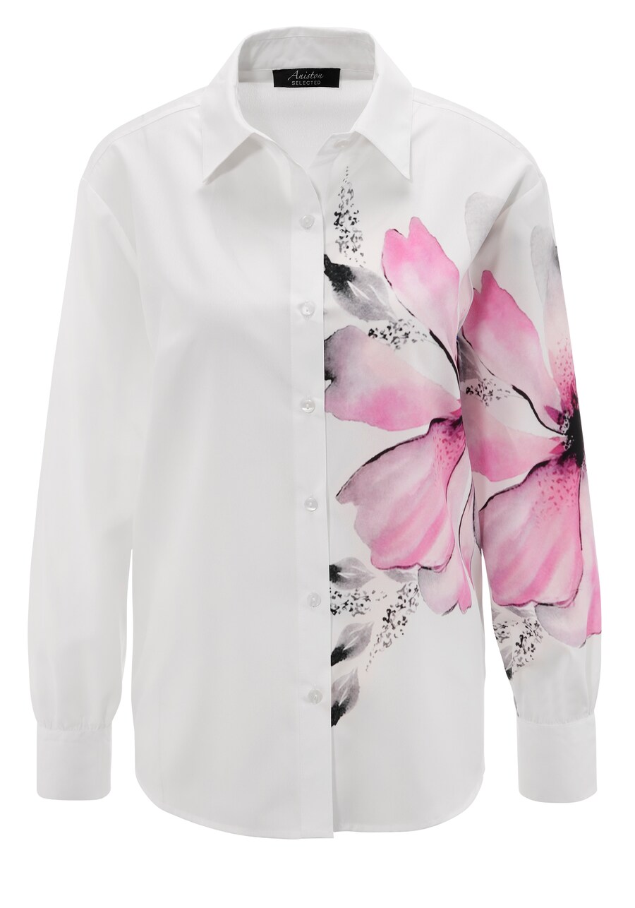 Блузка Aniston SELECTED, белый
Блузка Aniston SELECTED, белый