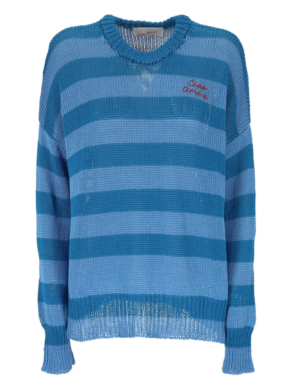 Полосатый свитер Giada Benincasa, синий
Полосатый свитер Giada Benincasa, синий