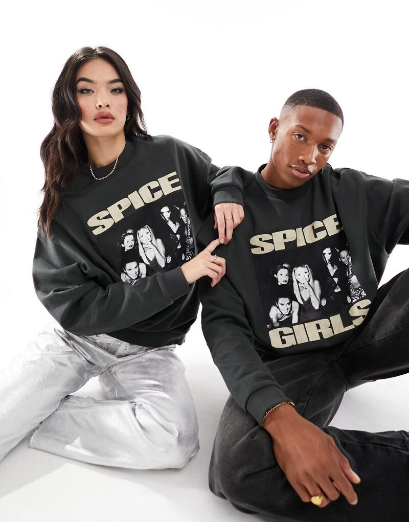 Темно-угольный свитшот унисекс в стиле унисекс с графикой Spice Girls ASOS DESIGN
Темно-угольный свитшот унисекс в стиле унисекс с графикой Spice Girls ASOS DESIGN