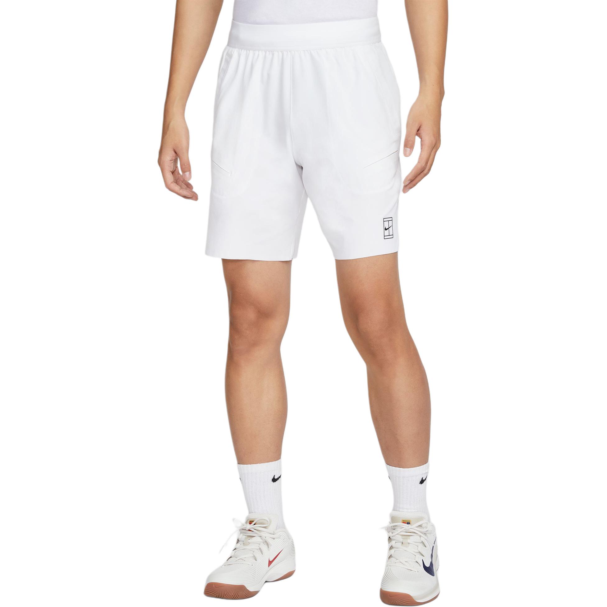 Nike Спортивные шорты Court Advantage Dri Fit мужские белые/черные
Nike Спортивные шорты Court Advantage Dri Fit мужские белые/черные