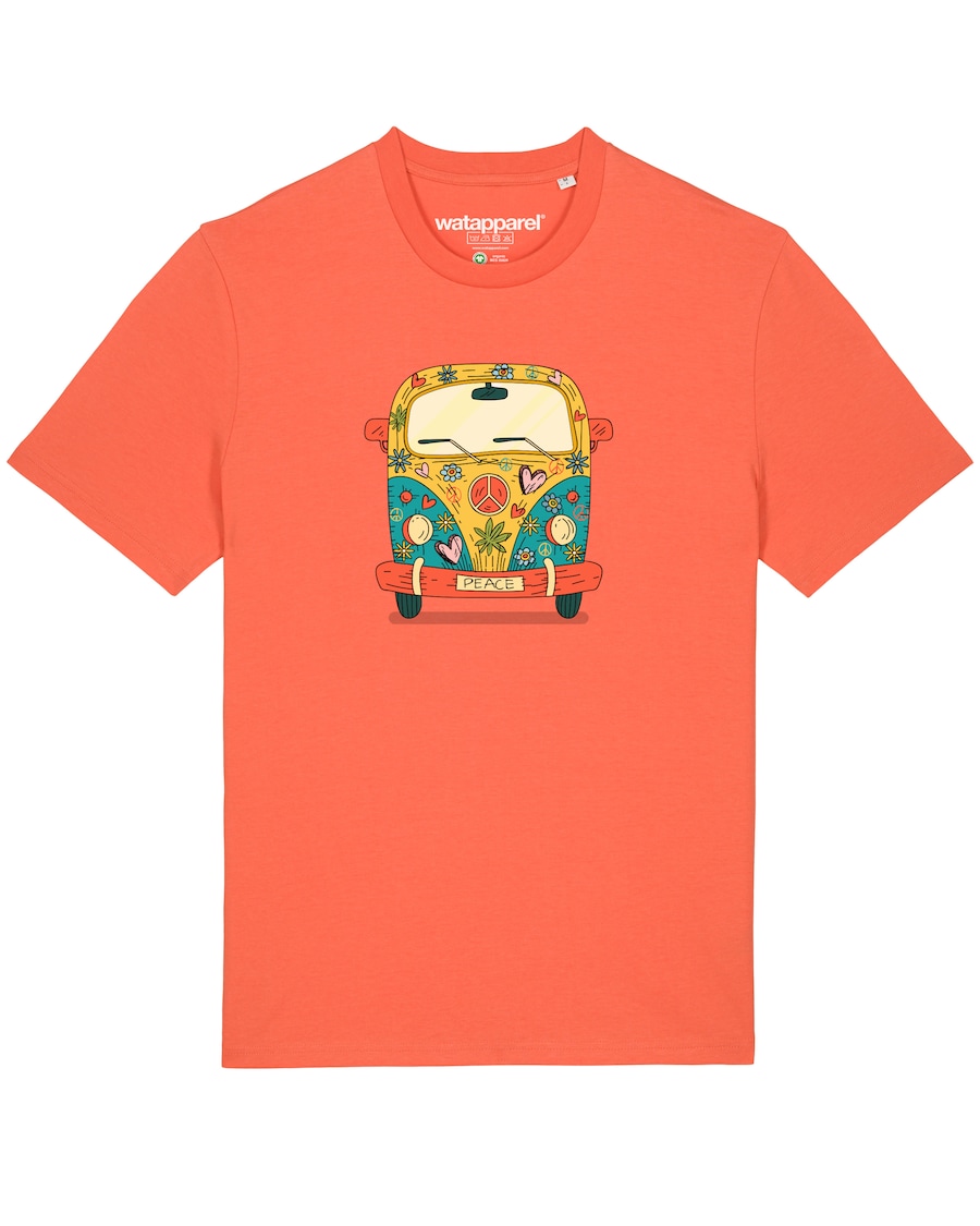 Рубашка Watapparel Hippies Bus, оранжевый
Рубашка Watapparel Hippies Bus, оранжевый