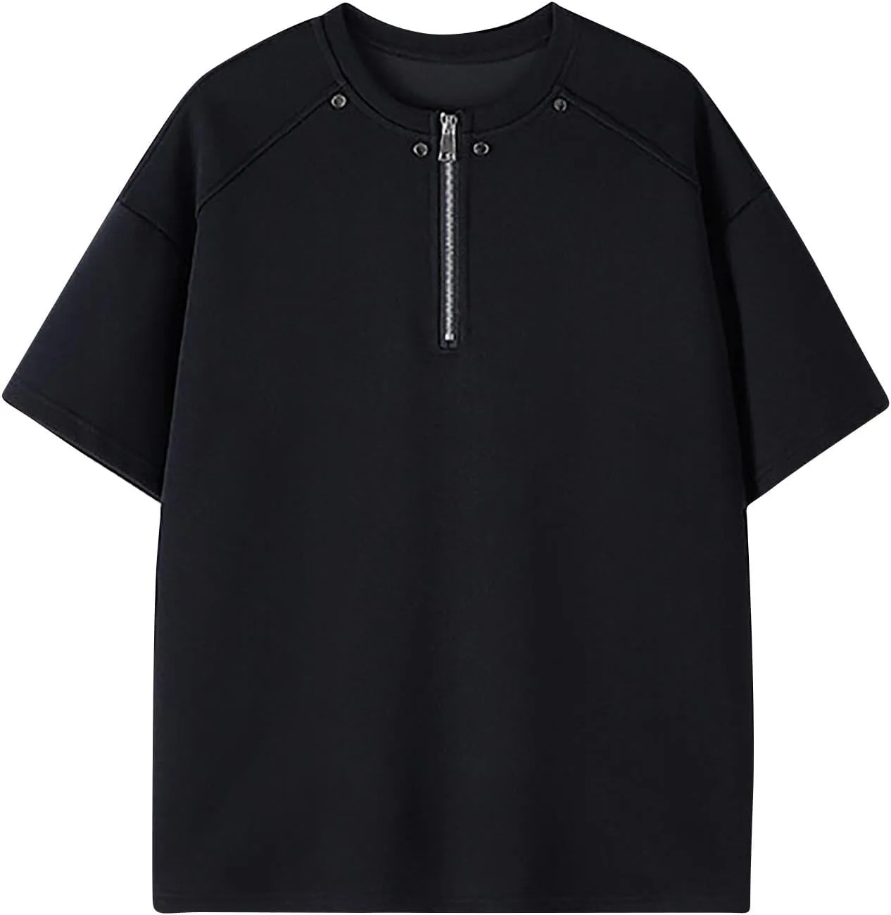 Мужская футболка-поло с коротким рукавом и молнией Henley, летняя, облегающая
Мужская футболка-поло с коротким рукавом и молнией Henley, летняя, облегающая