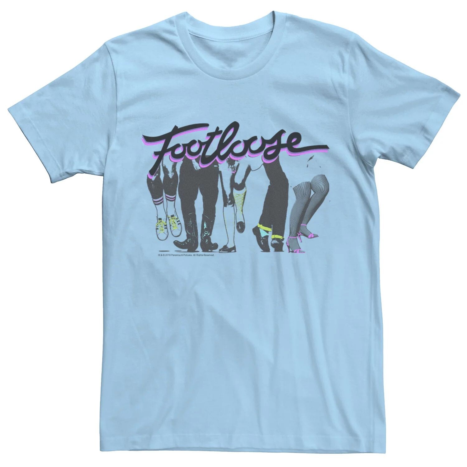 Мужская свободная футболка с логотипом Dancing Feet Title Licensed Character 
Мужская свободная футболка с логотипом Dancing Feet Title Licensed Character