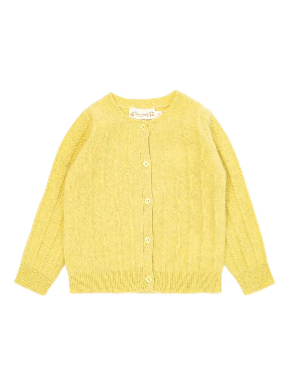 Кардиган на пуговицах Bonpoint, желтый
Кардиган на пуговицах Bonpoint, желтый