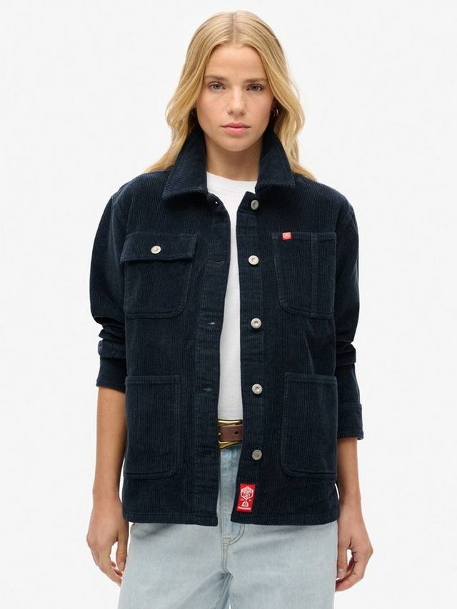 Вельветовая куртка из органического хлопка для работы по дому Superdry, цвет Eclipse Navy
Вельветовая куртка из органического хлопка для работы по дому Superdry, цвет Eclipse Navy