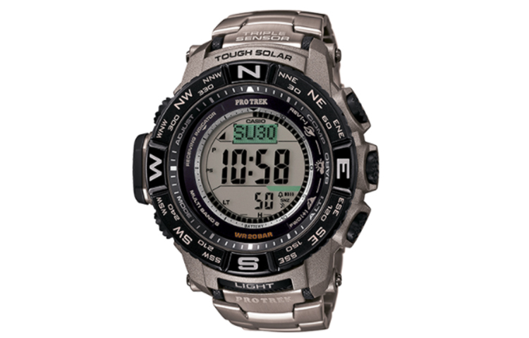Casio Мужские часы PRO TREK серого цвета PRW3500T-7
Casio Мужские часы PRO TREK серого цвета PRW3500T-7