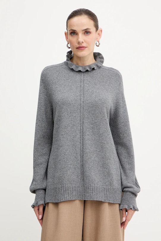 Шерстяной свитер Twinset, серый
Шерстяной свитер Twinset, серый