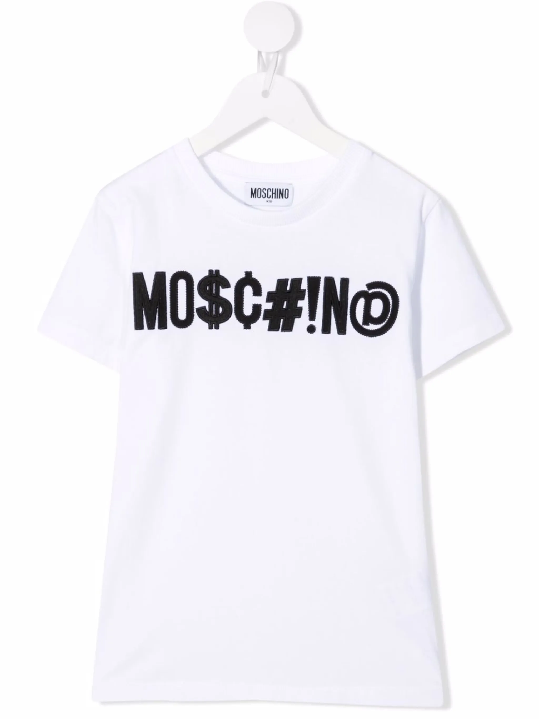 Футболка с логотипом Moschino Kids, белый
Футболка с логотипом Moschino Kids, белый