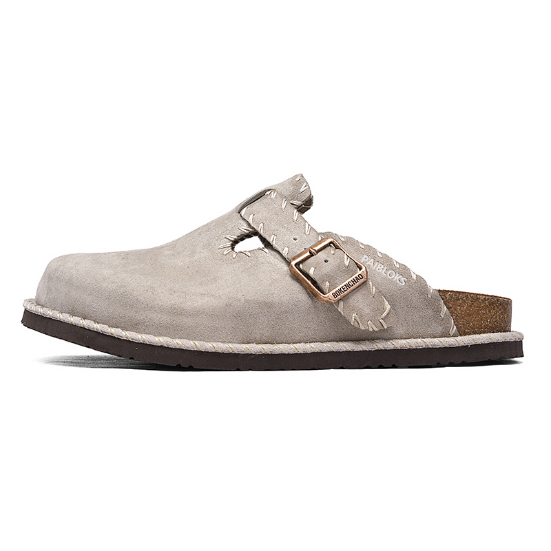 PAIBLOKS Бесшумные нескользящие износостойкие закрытые тапочки унисекс бело-серые, цвет White Gray
PAIBLOKS Бесшумные нескользящие износостойкие закрытые тапочки унисекс бело-серые, цвет White Gray