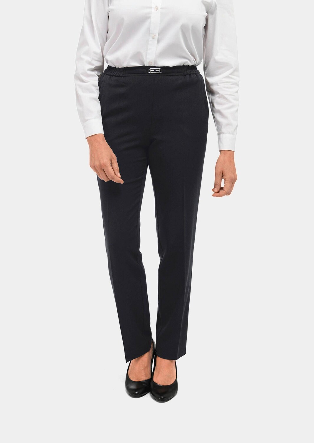 Тканевые брюки GOLDNER Professlan Schlupf MARTHA, черный
Тканевые брюки GOLDNER Professlan Schlupf MARTHA, черный