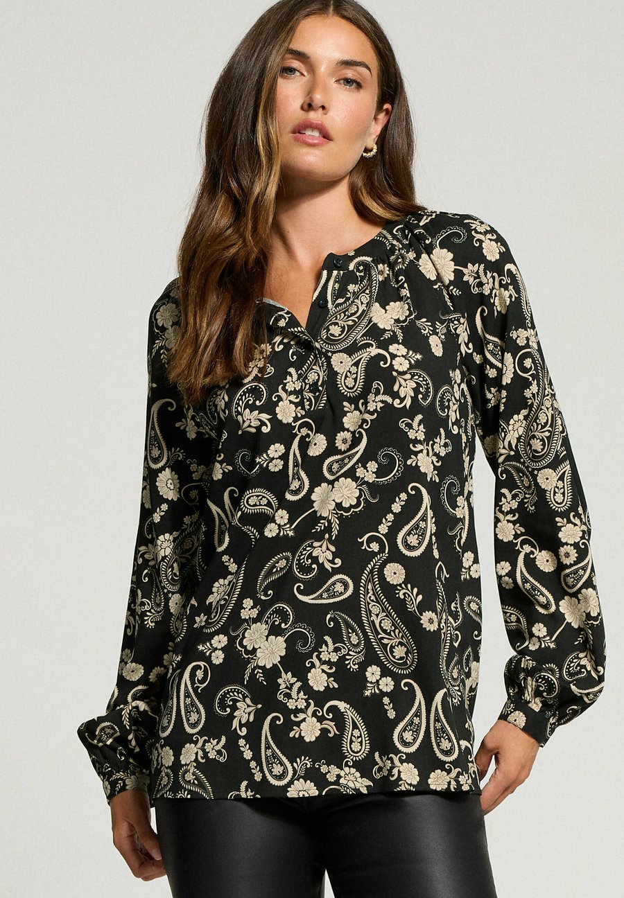 Блуза Long Tall Sally PLACKET, Black/Anthracite
Блуза Long Tall Sally PLACKET, Black/Anthracite