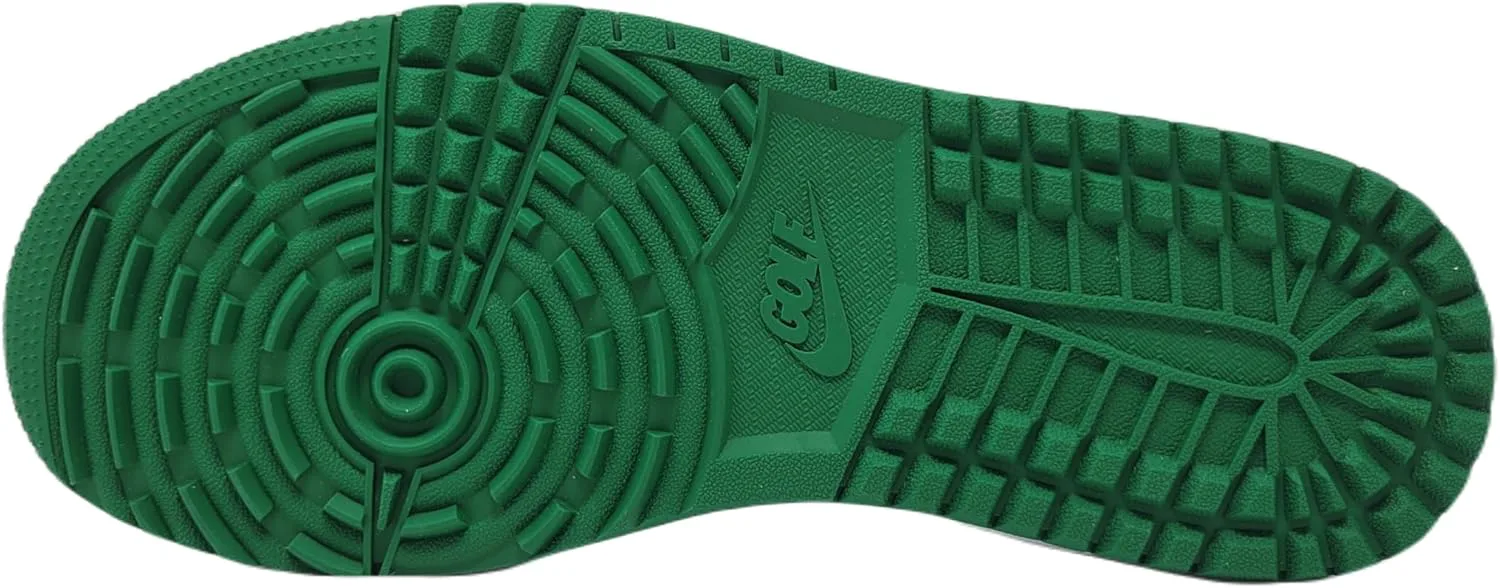 Мужские гольф-кроссовки Nike Air Jordan 1 High, белый/зеленый
Мужские гольф-кроссовки Nike Air Jordan 1 High, белый/зеленый