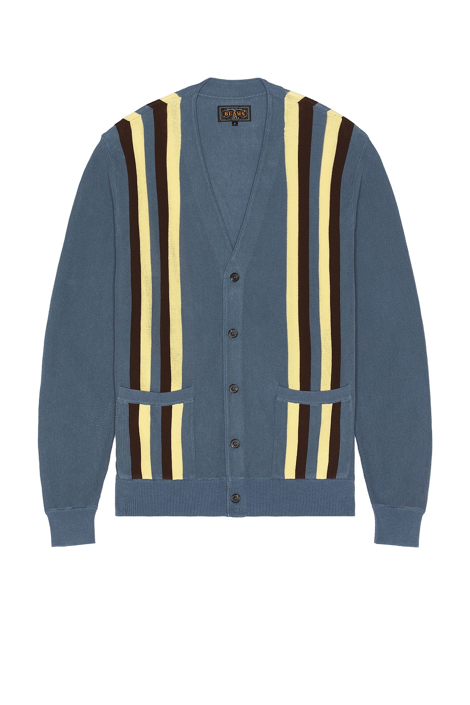 Кардиган в полоску Beams Plus, Blue
Кардиган в полоску Beams Plus, Blue