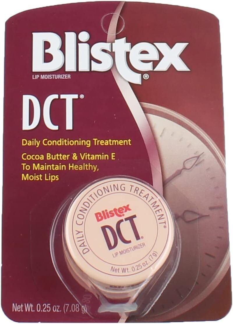 Blistex, Бальзам для губ в баночке, DCT Daily Conditioning Treatment, 7,08 г
Blistex, Бальзам для губ в баночке, DCT Daily Conditioning Treatment, 7,08 г