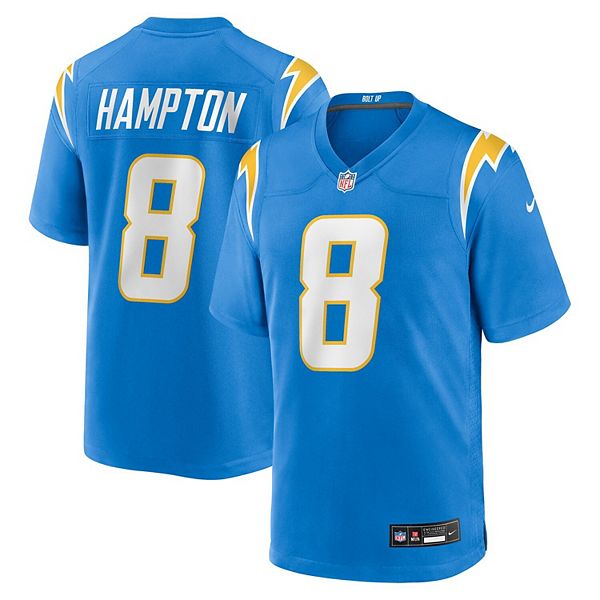 Игровая футболка Omarion Hampton Los Angeles Chargers 2025 NFL Draft First Round Pick powder blue Nike
Игровая футболка Omarion Hampton Los Angeles Chargers 2025 NFL Draft First Round Pick powder blue Nike