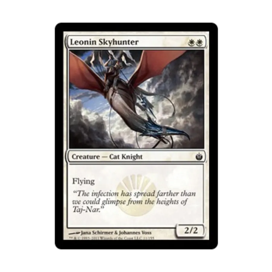 CCG Леонин Скайхантер (К) (Рольга), MTG - Mirrodin Besieged
CCG Леонин Скайхантер (К) (Рольга), MTG - Mirrodin Besieged