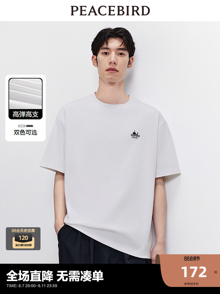 Футболка Peacebird с маленьким принтом, темно-серый
Футболка Peacebird с маленьким принтом, темно-серый