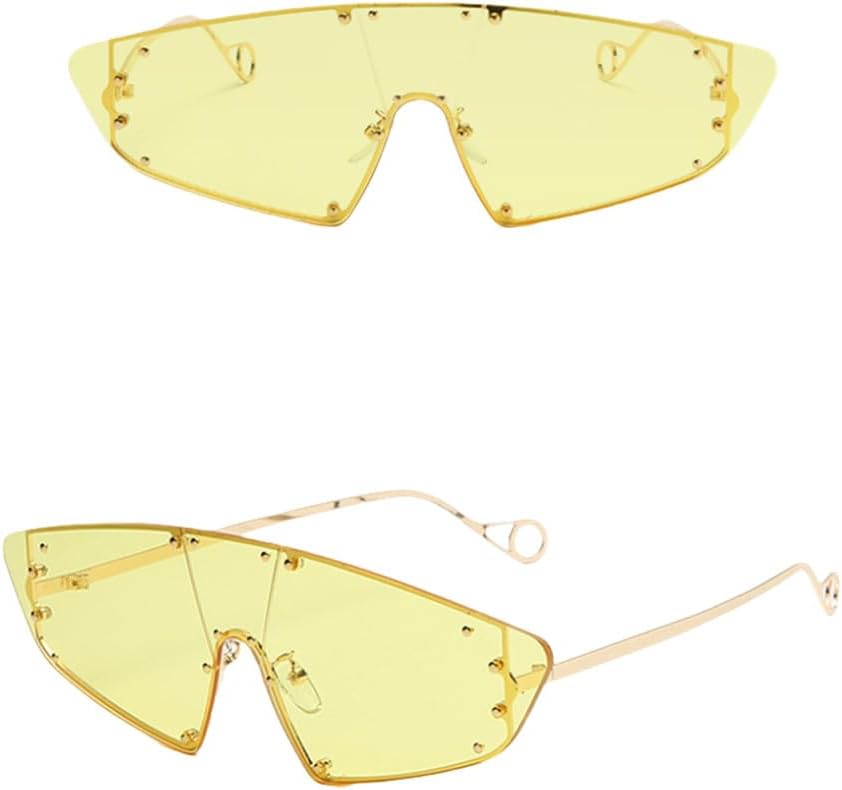 Солнцезащитные очки для женщин с неровными зеркальными линзами и заклепками. Винтажные солнцезащитные очки для женщин и мужчин с защитой от УФ-излучения UV400 LANGSER, 1
Солнцезащитные очки для женщин с неровными зеркальными линзами и заклепками. Винтажные солнцезащитные очки для женщин и мужчин с защитой от УФ-излучения UV400 LANGSER, 1