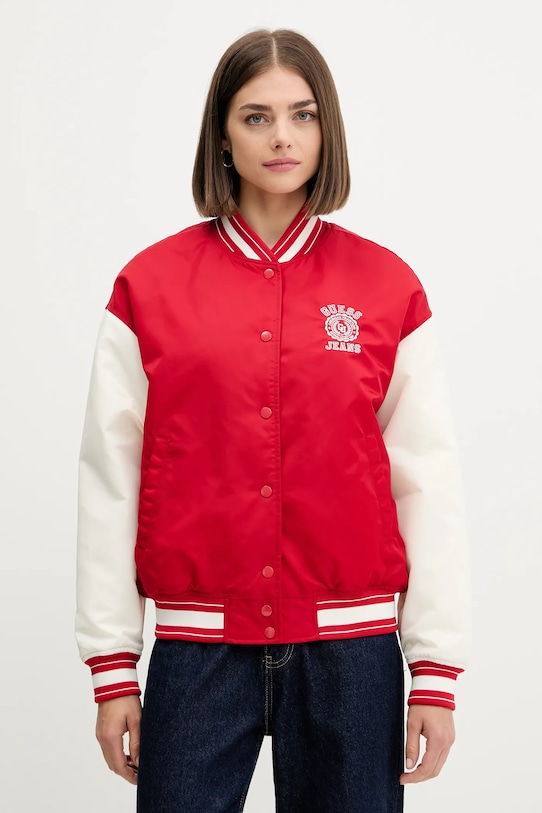 Куртка-бомбер Guess Jeans, красный
Куртка-бомбер Guess Jeans, красный