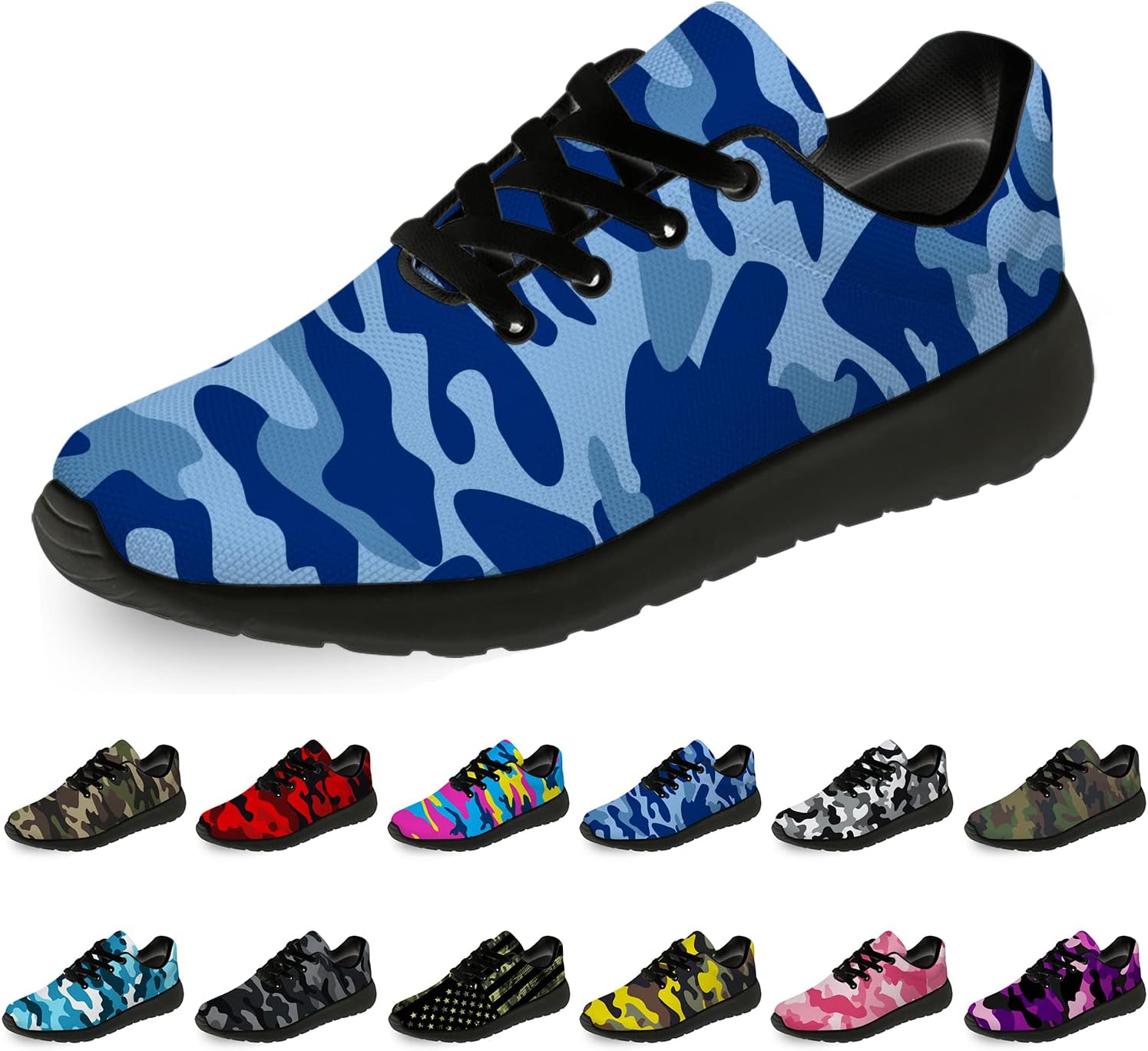 Кроссовки Horethy унисекс с камуфляжным принтом для женщин и мужчин, дышащие и легкие, для любых случаев, мультиколор
Кроссовки Horethy унисекс с камуфляжным принтом для женщин и мужчин, дышащие и легкие, для любых случаев, мультиколор
