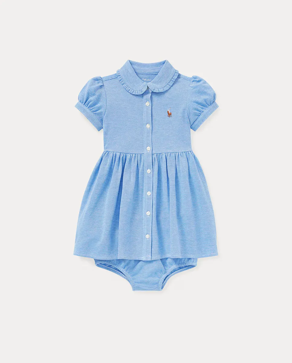 Детка девочка оксфордское хлопковое платье с рубашками поло Polo Ralph Lauren, голубой
Детка девочка оксфордское хлопковое платье с рубашками поло Polo Ralph Lauren, голубой