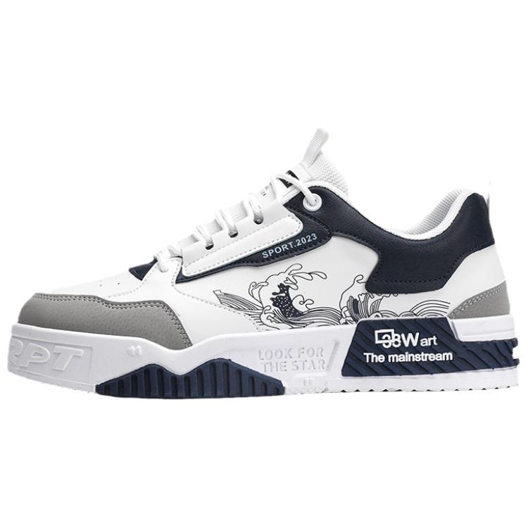 Нескользящие, водонепроницаемые, амортизирующие, быстросохнущие, износостойкие, дышащие, низкие кроссовки для скейтбординга для мужчин Sportful, White Blue Leather Upper
Нескользящие, водонепроницаемые, амортизирующие, быстросохнущие, износостойкие, дышащие, низкие кроссовки для скейтбординга для мужчин Sportful, White Blue Leather Upper