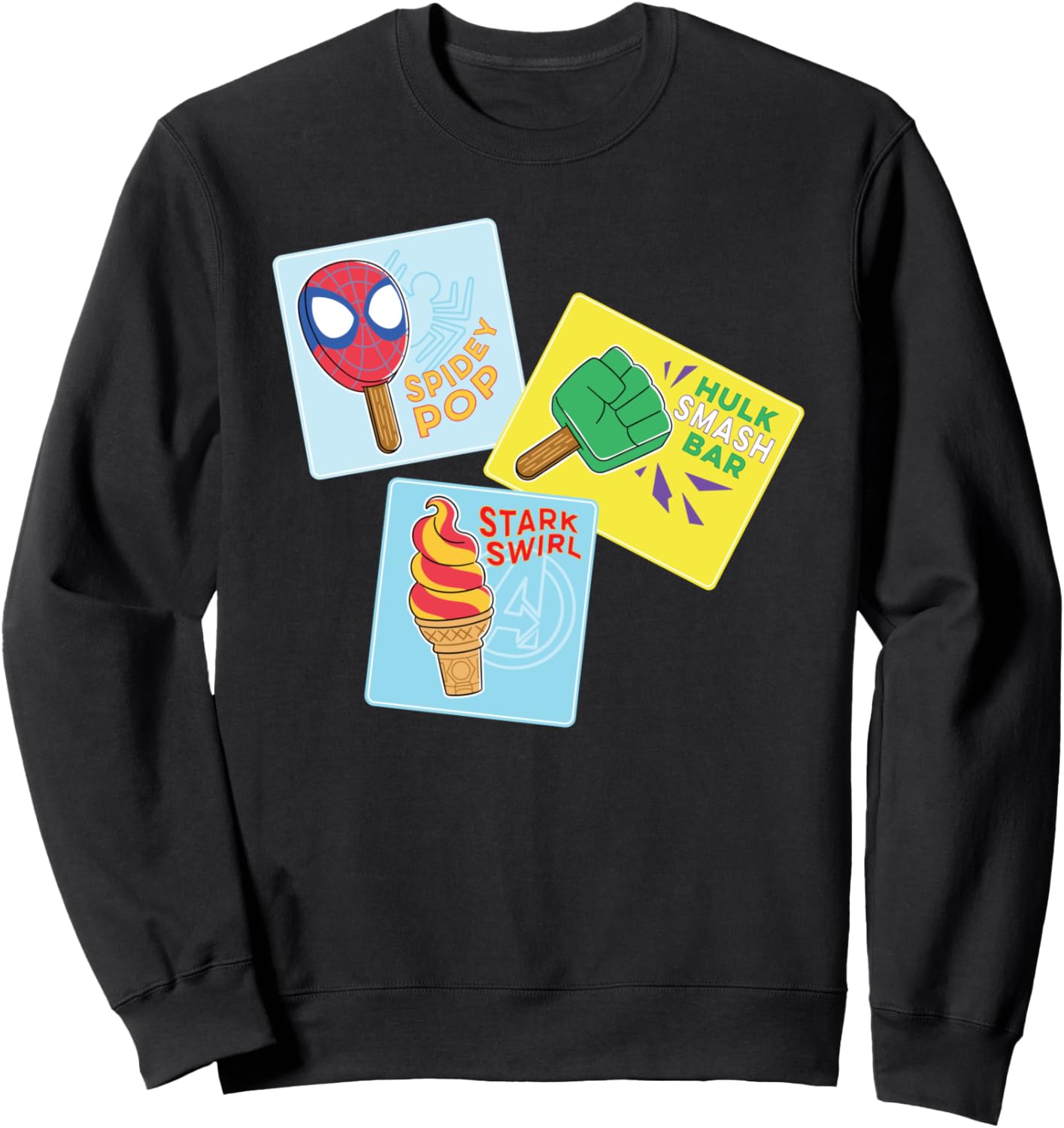 Толстовка Marvel Spider-Man & Avengers Summer Beach Ice Cream Treats, черная, размер S, Черный, Толстовка Marvel Spider-Man & Avengers Summer Beach Ice Cream Treats, черная, размер S
Толстовка Marvel Spider-Man & Avengers Summer Beach Ice Cream Treats, черная, размер S, Черный, Толстовка Marvel Spider-Man & Avengers Summer Beach Ice Cream Treats, черная, размер S