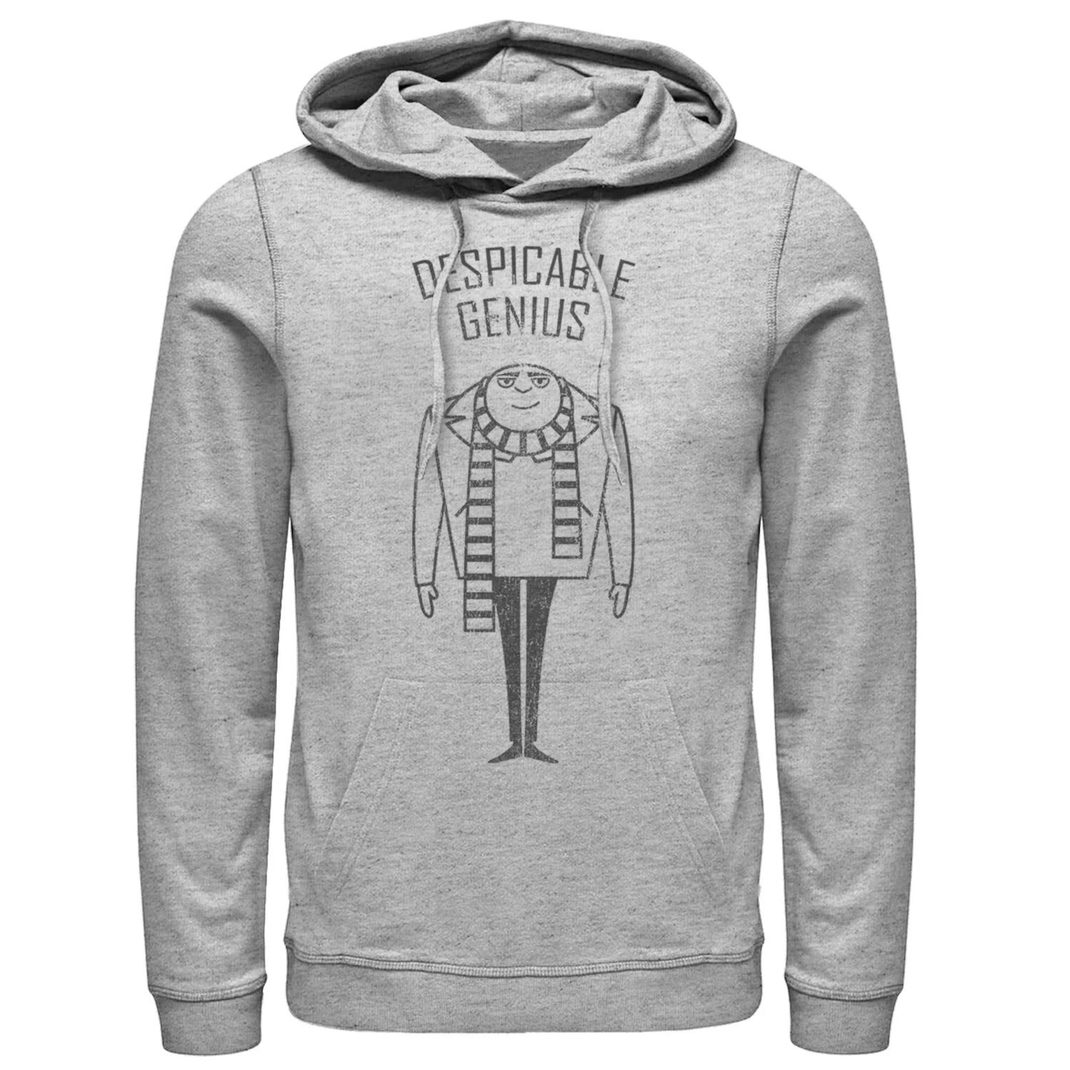 Мужской пуловер с капюшоном Despicable Me Minions Gru Despicable Genius Portrait Outline Licensed Character
Мужской пуловер с капюшоном Despicable Me Minions Gru Despicable Genius Portrait Outline Licensed Character