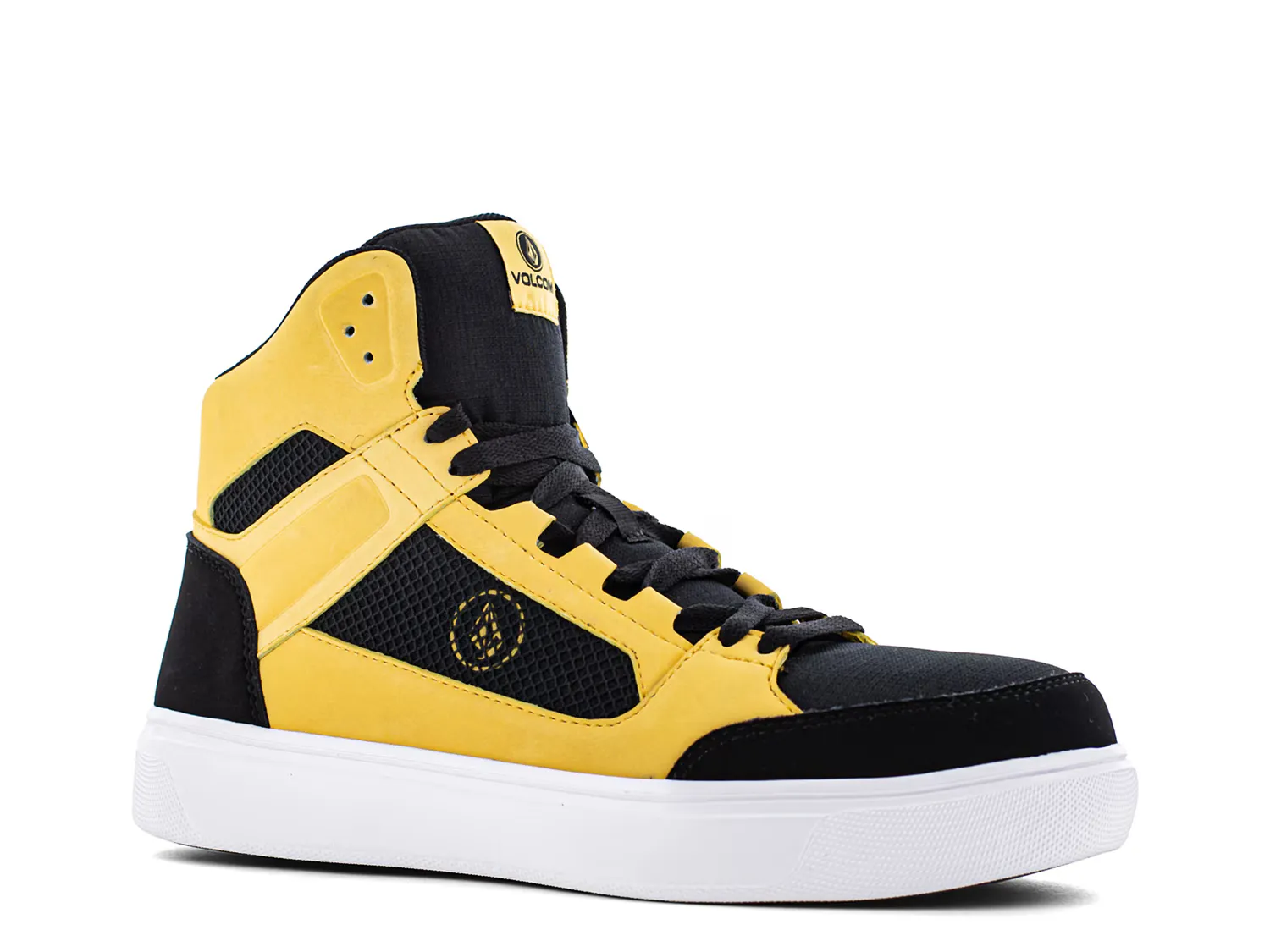Кроссовки Evolve Composite Toe Work High-Top Sneaker Volcom, черный/желтый
Кроссовки Evolve Composite Toe Work High-Top Sneaker Volcom, черный/желтый