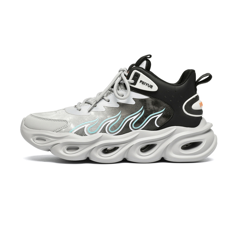 Feiyue Амортизирующие дышащие кроссовки средней высоты, массивные, мужские, серо-черные
Feiyue Амортизирующие дышащие кроссовки средней высоты, массивные, мужские, серо-черные