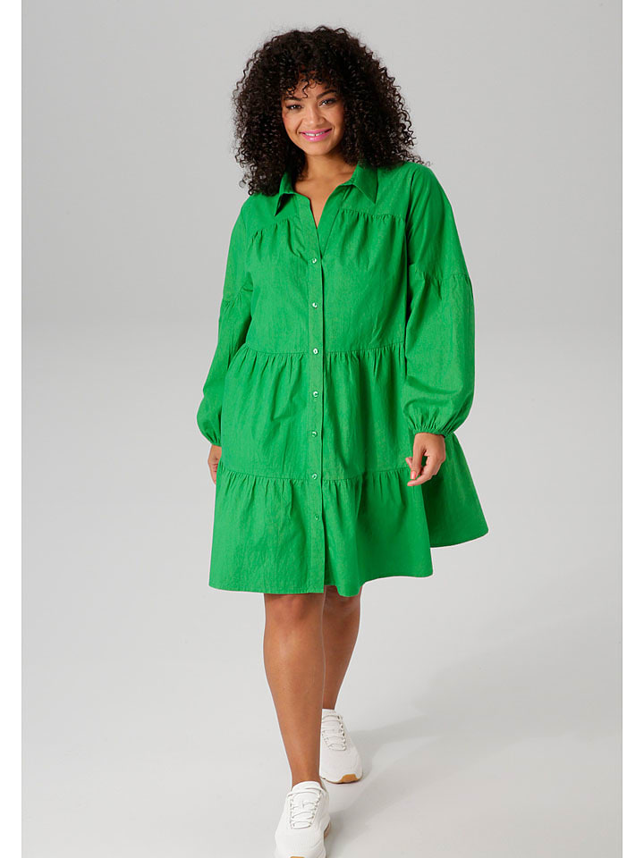 Короткое платье Aniston, зеленый
Короткое платье Aniston, зеленый