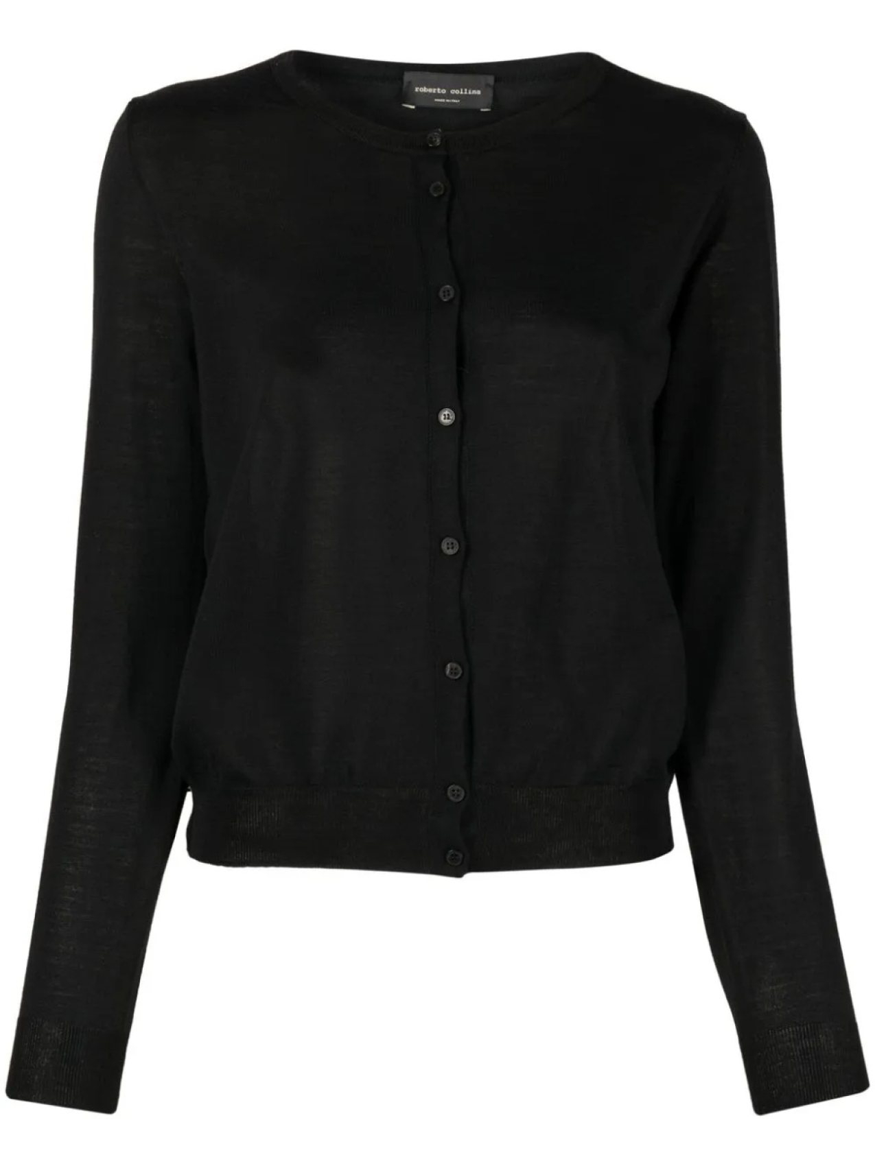 Roberto Collina шерстяной кардиган, черный
Roberto Collina шерстяной кардиган, черный