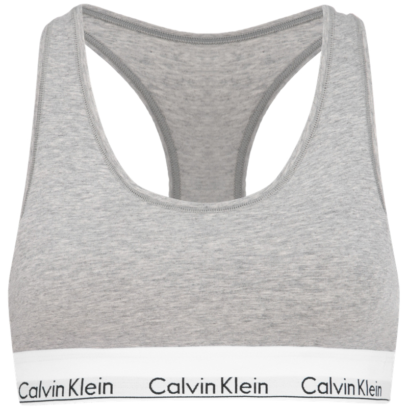 Бралетт с логотипом Racerback Calvin Klein, серый
Бралетт с логотипом Racerback Calvin Klein, серый