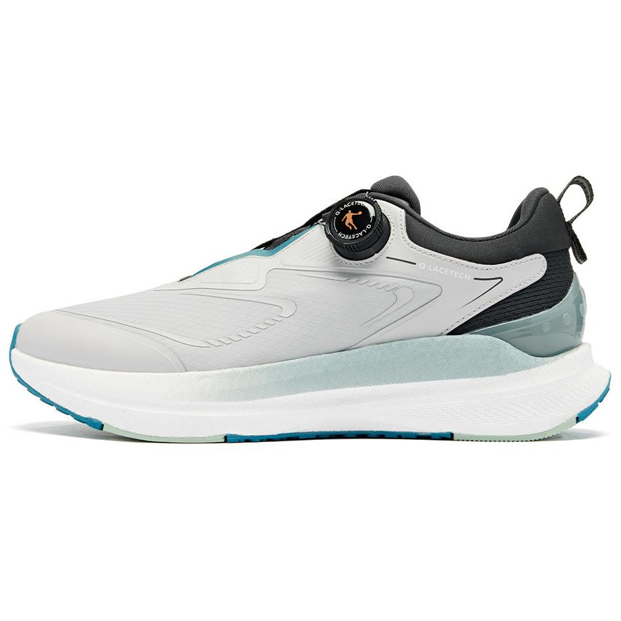 QIAODAN Кроссовки для бега с низким верхом, амортизирующие, противоскользящие, мужские, серо-зеленые
QIAODAN Кроссовки для бега с низким верхом, амортизирующие, противоскользящие, мужские, серо-зеленые