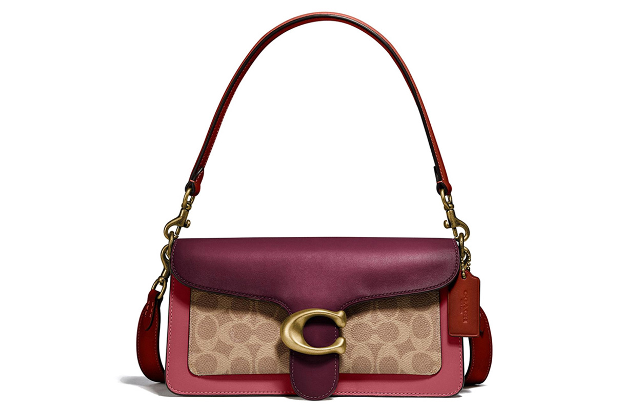 Кожаная плечевая сумка Tabby Dionysus среднего размера для женщин, коричнево-красная COACH
Кожаная плечевая сумка Tabby Dionysus среднего размера для женщин, коричнево-красная COACH