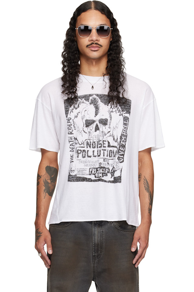 Lu'U Dan Белая трэш-футболка
Lu'U Dan Белая трэш-футболка