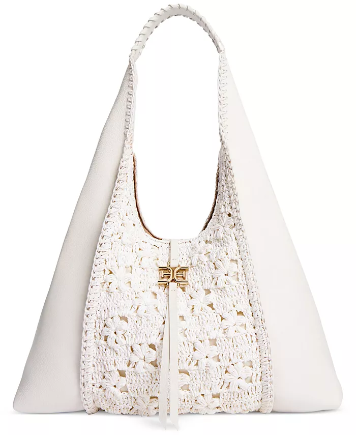 Сумка-хобо Sylvia из рафии с кружевной вязкой Sam Edelman, коричневый/бежевый
Сумка-хобо Sylvia из рафии с кружевной вязкой Sam Edelman, коричневый/бежевый