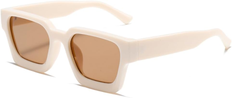 Солнцезащитные очки с защитой от УФ-излучения UV400 - Толстая оправа, металлические шарниры, градиентная расцветка, подходят для женщин и мужчин, для бега и занятий спортом на открытом воздухе UYPTK, Beige Tea
Солнцезащитные очки с защитой от УФ-излучения UV400 - Толстая оправа, металлические шарниры, градиентная расцветка, подходят для женщин и мужчин, для бега и занятий спортом на открытом воздухе UYPTK, Beige Tea