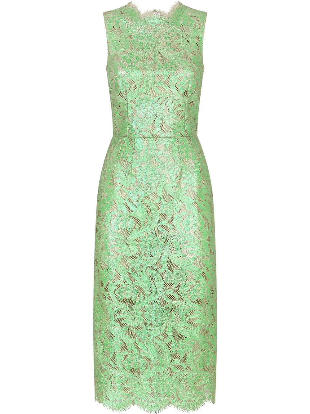 Полупрозрачное платье DOLCE & GABBANA, зеленый
Полупрозрачное платье DOLCE & GABBANA, зеленый