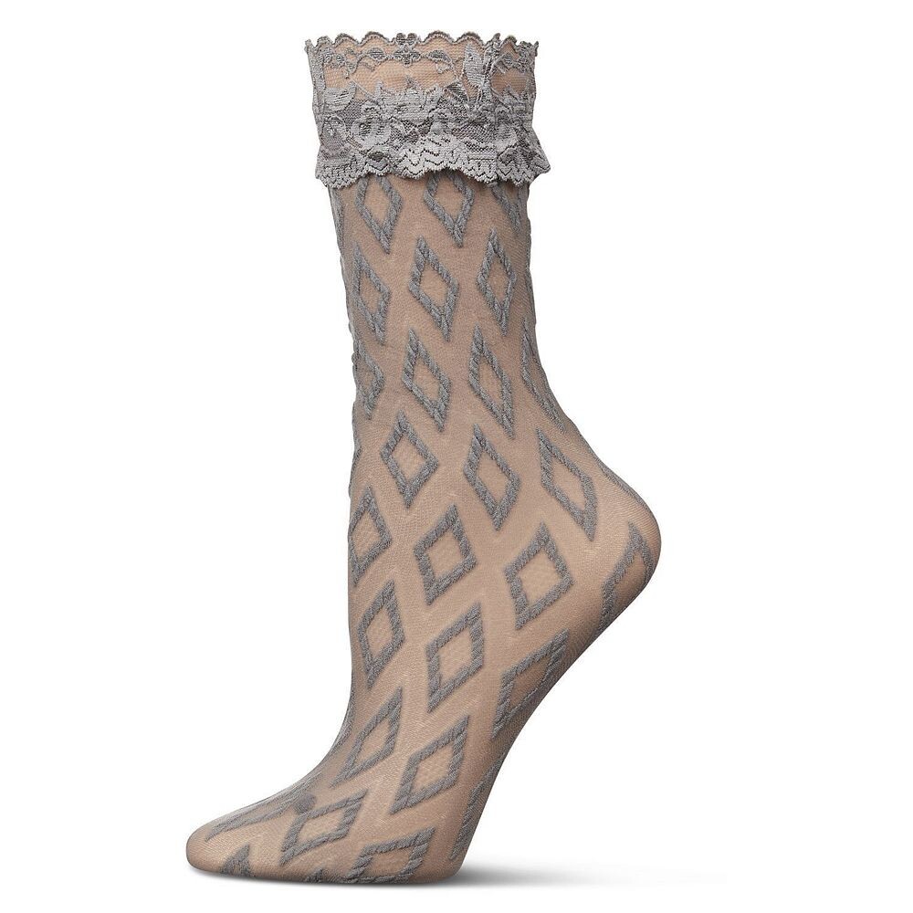 Женские носки на щиколотке с тремя бриллиантами MeMoi, цвет Cloud Burst
Женские носки на щиколотке с тремя бриллиантами MeMoi, цвет Cloud Burst