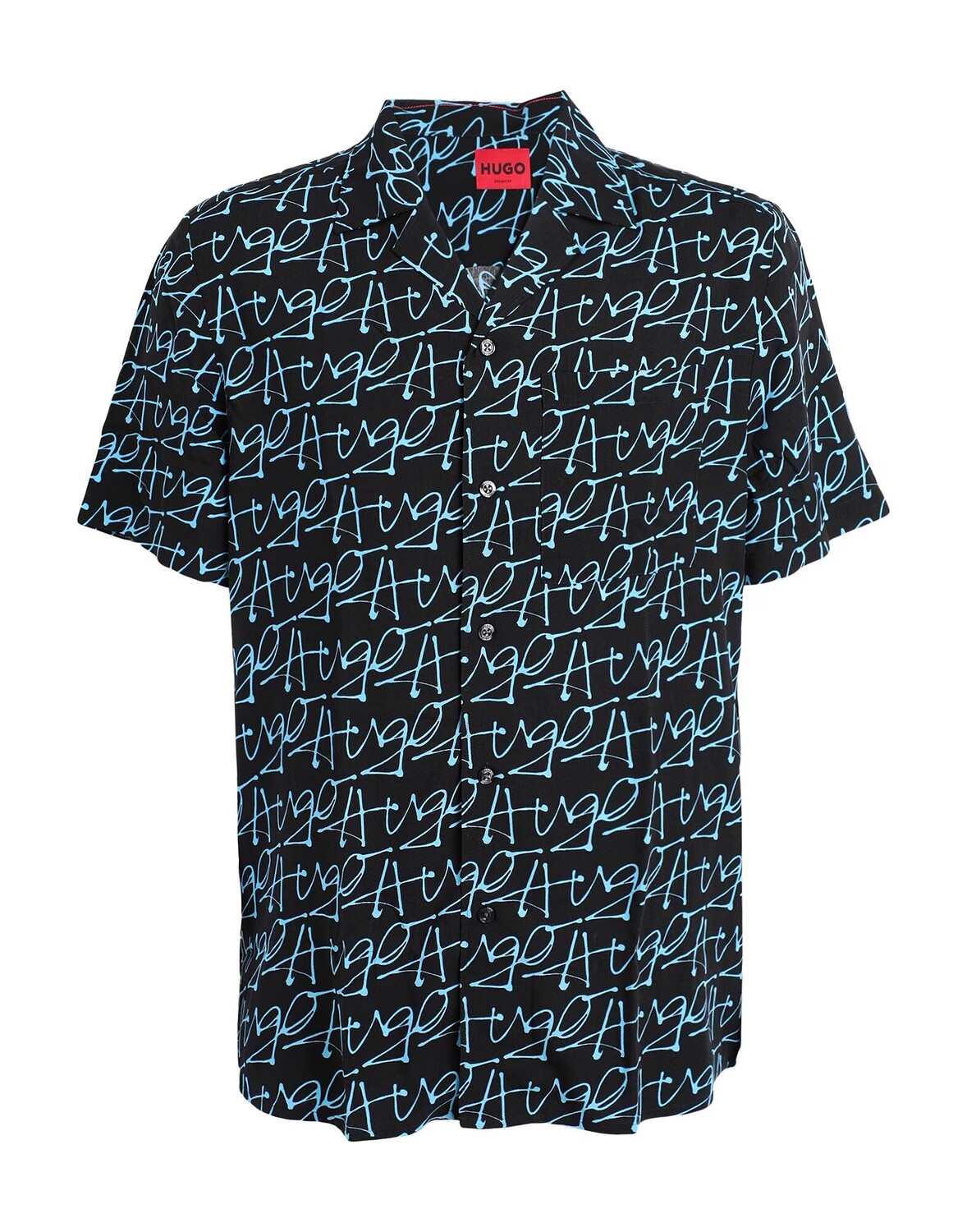 Рубашка Hugo Boss, черный 
Рубашка Hugo Boss, черный