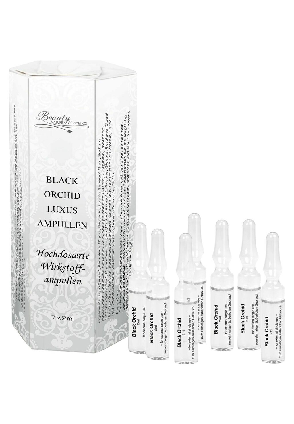 Антивозрастной уход BEAUTY NATURE COSMETICS BLACK ORCHID AMPULLEN, цвет transparent
Антивозрастной уход BEAUTY NATURE COSMETICS BLACK ORCHID AMPULLEN, цвет transparent