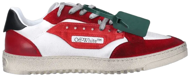Кроссовки Off-White 5.0 Low 'White Red', белый
Кроссовки Off-White 5.0 Low 'White Red', белый