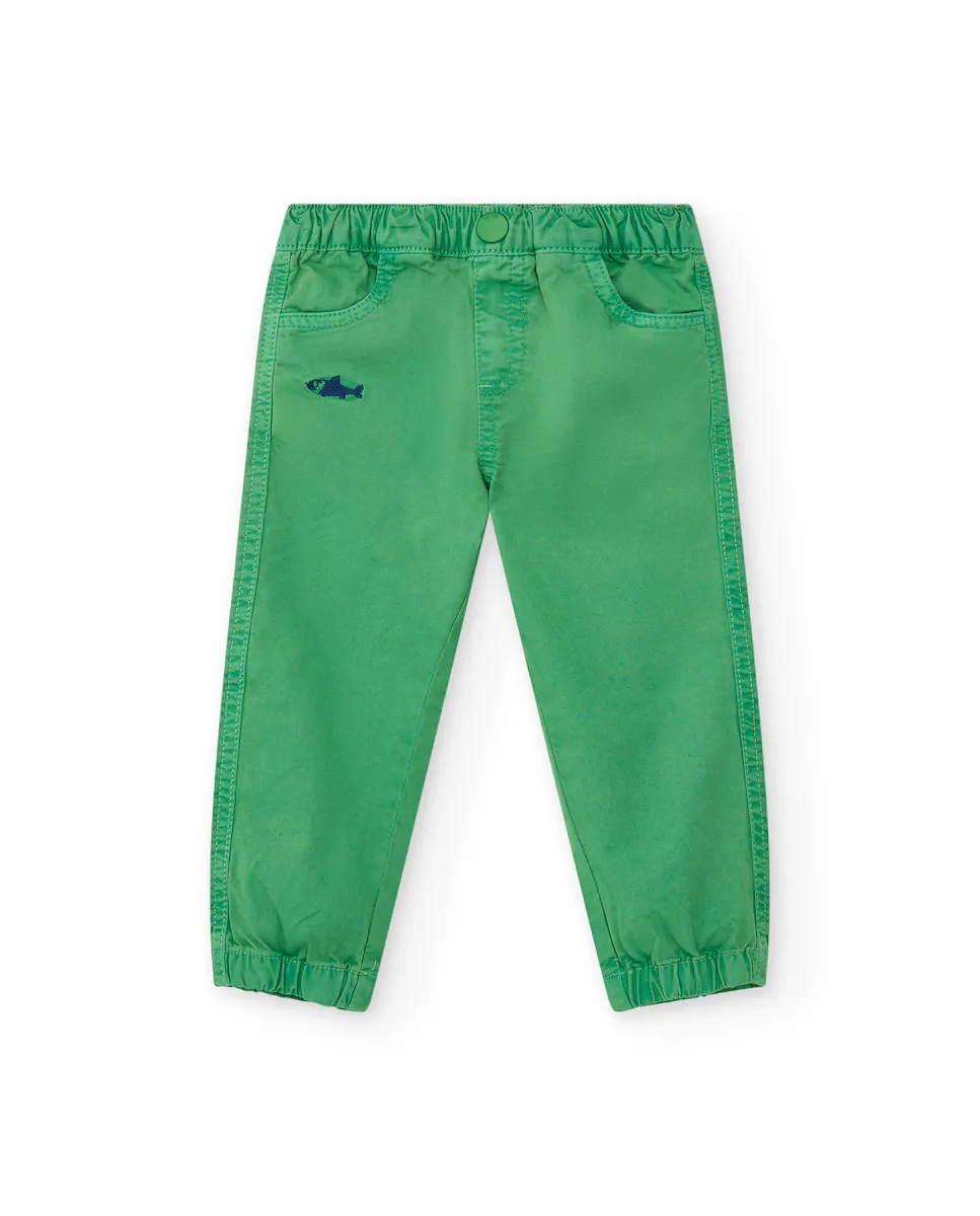 Зеленые брюки для мальчика с эластичным поясом Tuc tuc, зеленый
Зеленые брюки для мальчика с эластичным поясом Tuc tuc, зеленый