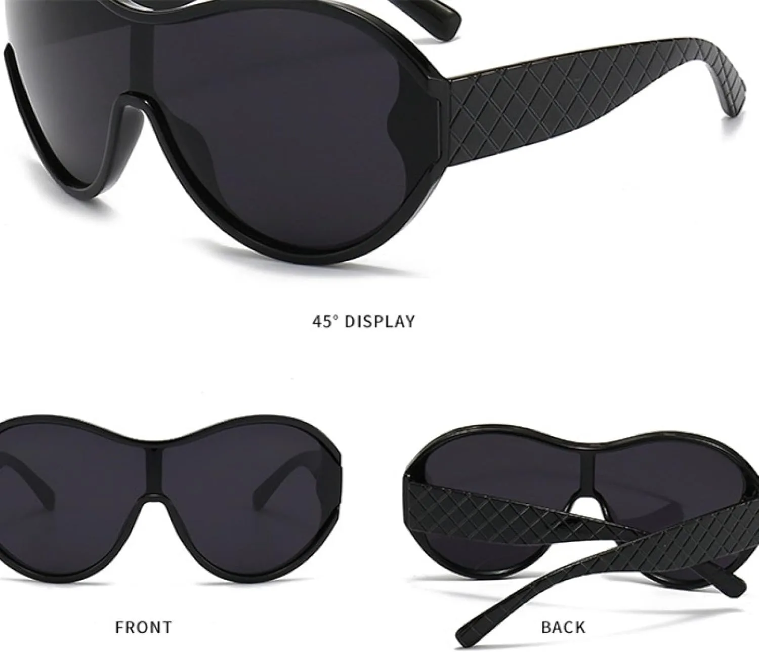 Модные цельные солнцезащитные очки большого размера для женщин в винтажном стиле с градиентным переходом цвета, защита от УФ-излучения UV400, розовый цвет TKKTLLT, C1
Модные цельные солнцезащитные очки большого размера для женщин в винтажном стиле с градиентным переходом цвета, защита от УФ-излучения UV400, розовый цвет TKKTLLT, C1