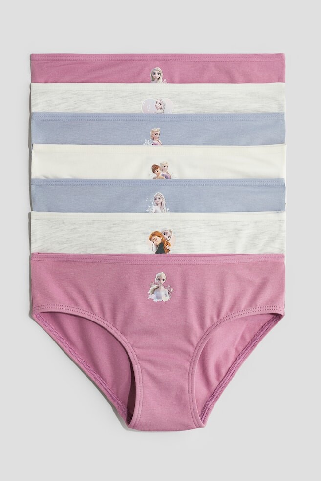 7 пачек хлопковых трусов H&M, розовый
7 пачек хлопковых трусов H&M, розовый