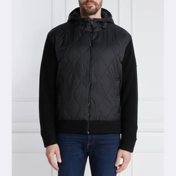 Куртка из кафлеро классического кроя с добавлением шерсти Boss, черный
Куртка из кафлеро классического кроя с добавлением шерсти Boss, черный