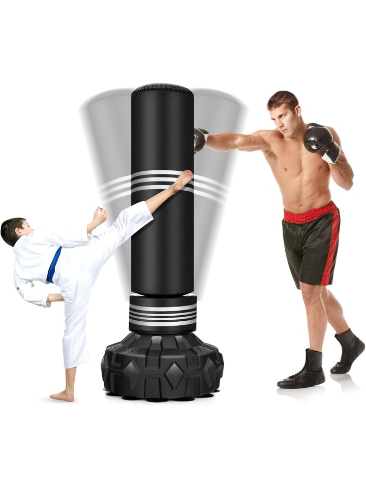 COSTWAY Боксерская груша на стойке, 170 см, черного цвета
COSTWAY Боксерская груша на стойке, 170 см, черного цвета